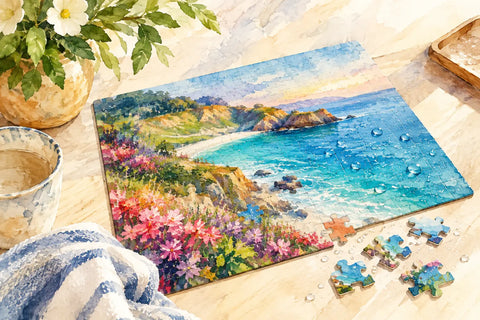 7 Waterproof Puzzle Benefits for Lasting Art