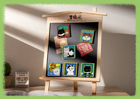 3D-JP D1688 New New's Gallery - Puzzle Magnet Blind Box (10 kinds) - view 3