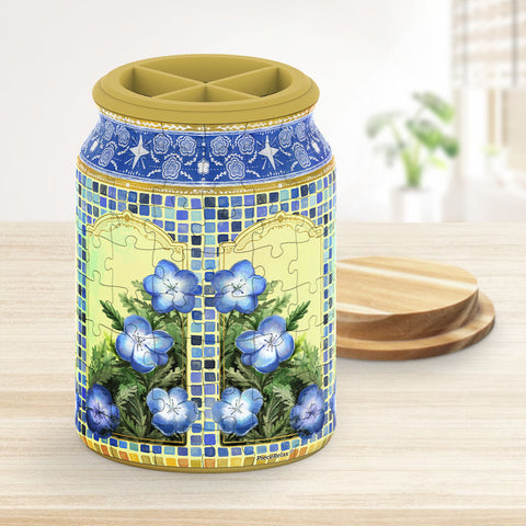 Pintoo BA1015 The Baby Blue Eyes - Large Jar Jigsaw Puzzle