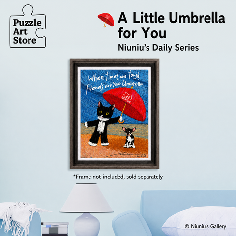 3D-JP H4010 I Can be Your Umbrella - Showpiece 500 Pieces