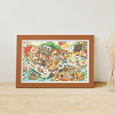 Pintoo H3205 Delicious Monogatari - Morning - 1000 Piece Jigsaw Puzzle by Peiji