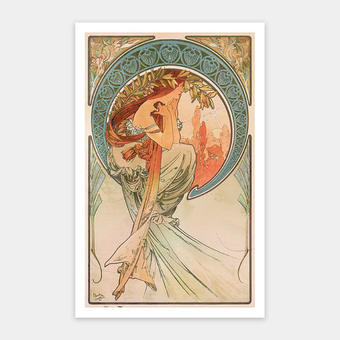 Pintoo H3617 The Arts by Alphonse Mucha - Poetry - 1000 Piece Jigsaw Puzzle