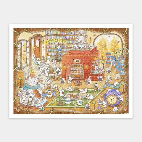 Pintoo H3746 Puzzle Bread House by kumako - 1200 Piece Jigsaw Puzzle