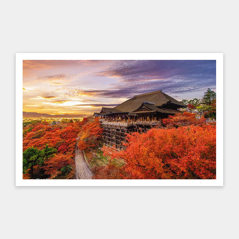Pintoo H3767 Kyoto, Japan by Kiyomizu-dera - 1000 Piece Jigsaw Puzzle