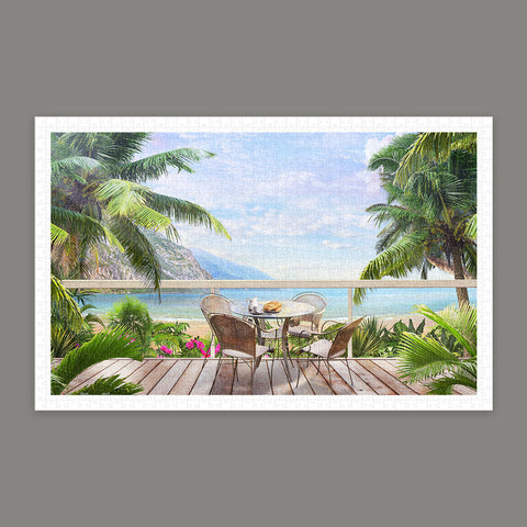 Pintoo H3798 Lazy Beach Brunch - 1000 Piece Jigsaw Puzzle