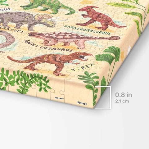 Pintoo HN1369 Roardinos by Olivia Gibbs - 366 Piece Jigsaw Puzzle