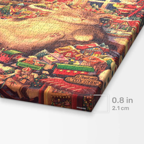 Pintoo HN1476 Christmas Eve Gifts - 696 Piece Jigsaw Puzzle by Phoenix Chan