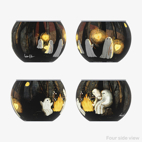 Pintoo KL1079 Spooky Night Walk - Puzzle Candle Light Jigsaw Puzzle by Katherine Blower