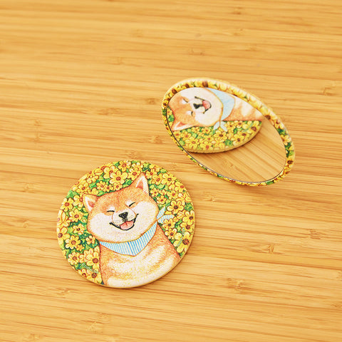 Pintoo PA1003 Smile Shiba - Puzzle Mirror Jigsaw Puzzle by Cotton Lion