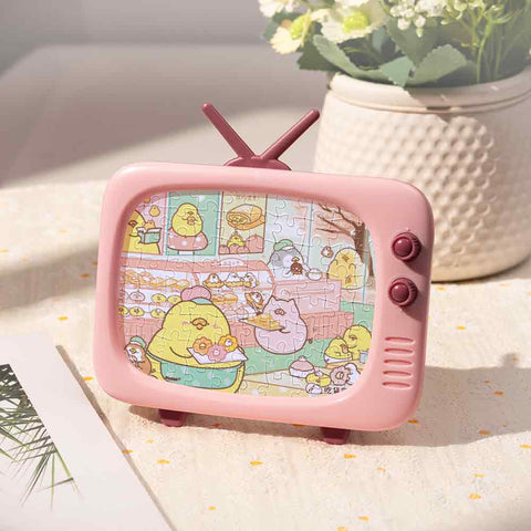 Pintoo Q1087 Dine Around Town - 8 x 80 Piece XS Jigsaw Puzzle by FoodieG