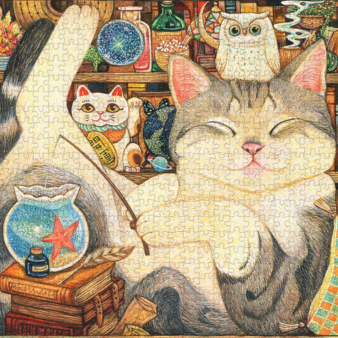 Pintoo U1072 Break Time - 1008 Piece Jigsaw Puzzle by Cotton Lion