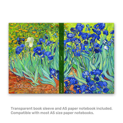 Pintoo YA1065 Irises by Vincent van Gogh - A5 Book Cover
