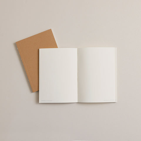 A6 Blank Pages - Notebook Refill