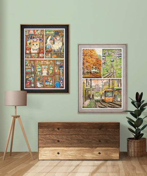 Pintoo W1182 Zephyr Professional Jigsaw Puzzle Frame (Vertically Combined 2400pcs) - view 8