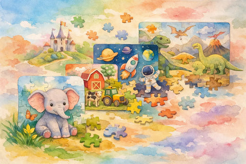 Kids Jigsaw Puzzles That Grow With Them