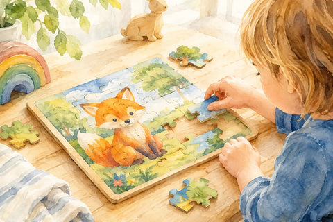 Educational Puzzles for Preschoolers That Last