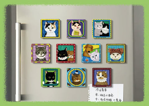 New New's Gallery - Puzzle Magnet Blind Box (10 kinds) [D1688]