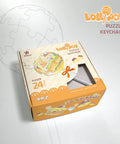 Pintoo - Pompompurin Series - Pudding Flavor - Lollipop Puzzle Keychain [A4009]