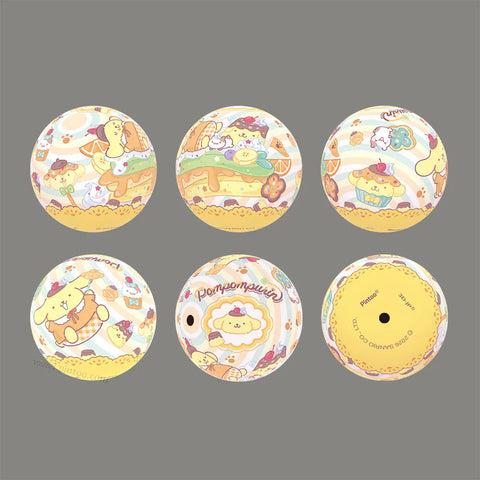 Pintoo - Pompompurin Series - Pudding Flavor - Lollipop Puzzle Keychain [A4009]