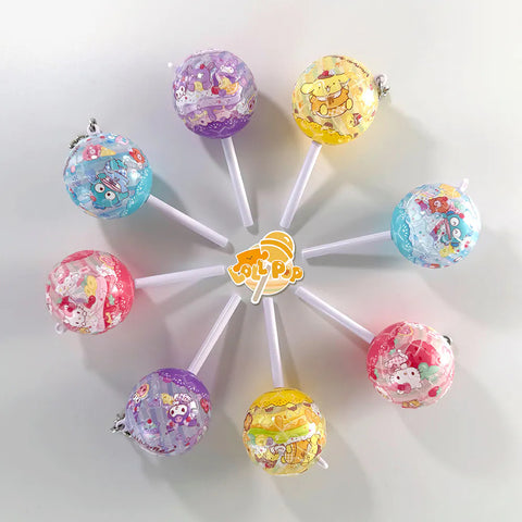 Pintoo - Koolomi Series - Berry Flavor - Lollipop Puzzle Keychain [A4010]