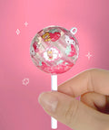Pintoo - Hello Kitty Series - Strawberry Flavor - Lollipop Puzzle Keychain [A4012]