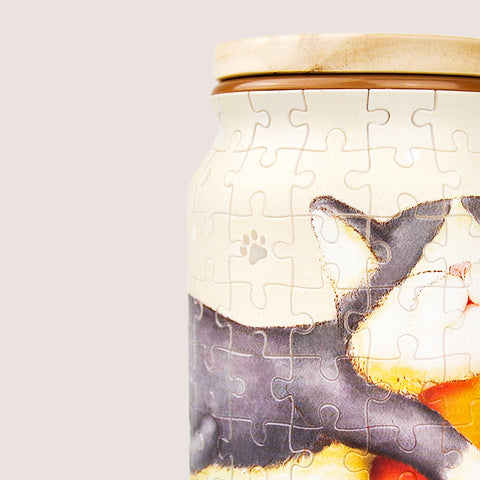 Take a Nap - Large Glass Jar Jigsaw Puzzle