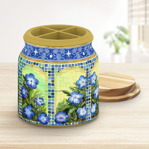 Pintoo BB1049 The Baby Blue Eyes - Medium Jar Jigsaw Puzzle