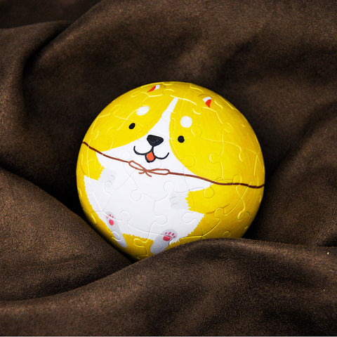 Pintoo C1057 Corgi - 3D Coin Ball Jigsaw Puzzle