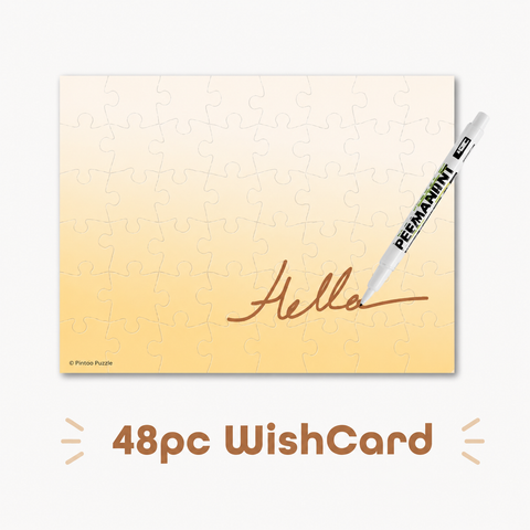 Puzzle WishCard (48pc)