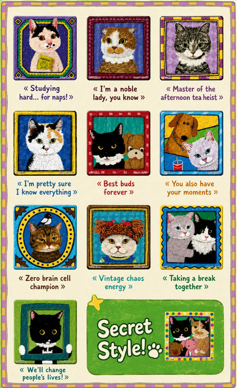 New New's Gallery - Puzzle Magnet Blind Box (10 kinds) [D1688]