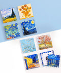 Pintoo D1647 Van Gogh's Palette - 8 x 16pcs Jigsaw Puzzle Magnets by Vincent van Gogh