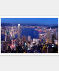 Pintoo H2089 Aerial view of Hong Kong Victoria Harbor at night - 1000 Piece Jigsaw Puzzle