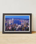 Pintoo H2089 Aerial view of Hong Kong Victoria Harbor at night - 1000 Piece Jigsaw Puzzle
