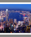 Pintoo H2089 Aerial view of Hong Kong Victoria Harbor at night - 1000 Piece Jigsaw Puzzle