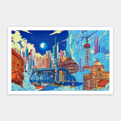 Pintoo H2252 ShangHai - 1000 Piece Jigsaw Puzzle by guangyuan