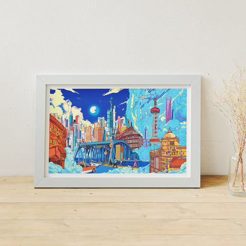 Pintoo H2252 ShangHai - 1000 Piece Jigsaw Puzzle by guangyuan