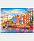Afternoon in Amsterdam - 1200 Piece Jigsaw Puzzle