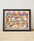 Pintoo H2825 Shiba's Candy Store by Kayomi - 1200 Piece Jigsaw Puzzle