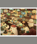 Pintoo H3115 The Mosaic Lamp Shop - 1200 Piece Jigsaw Puzzle by ちっぷ