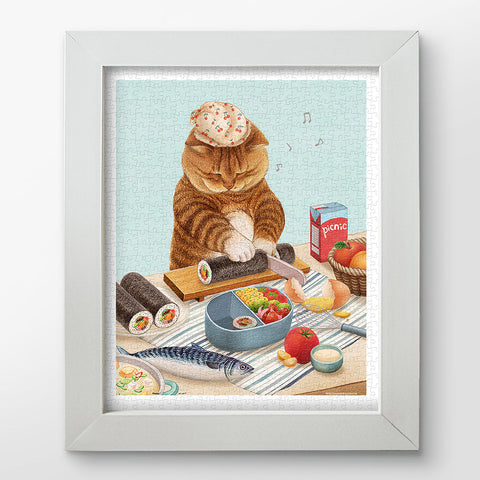 Pintoo H3179 Let's Go On a Picnic - 500 Piece Jigsaw Puzzle by Nyangsongi