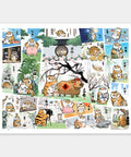 Pintoo H3267 Alexander the Fat Tiger - The 24 Solar Terms - 2000 Piece Jigsaw Puzzle