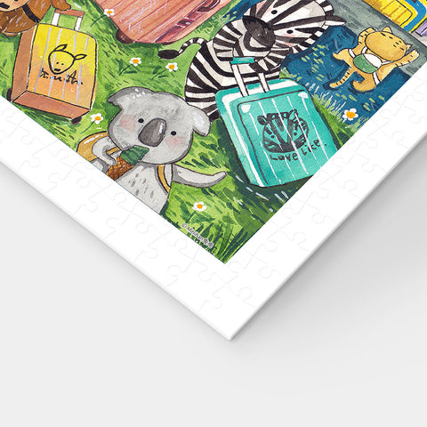 Pintoo H3268 Let's Go Abroad - 1200 Piece Jigsaw Puzzle by MiniHan