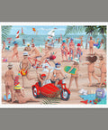 Pintoo H3274 The Nudist Beach by Peter Adderley - 1200 Piece Jigsaw Puzzle