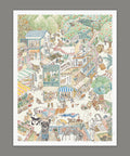 Pintoo H3276 Follow the animals to explore the market! - 1200 Piece Jigsaw Puzzle by Jhu Gong Fan Hua