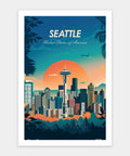 Pintoo H3302 World Travel by Studio Inception - Seattle - 600 Piece Jigsaw Puzzle