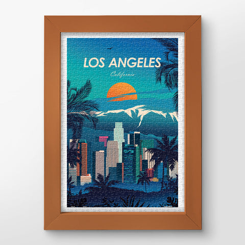 Pintoo H3305 World Travel by Studio Inception - Los Angeles - 600 Piece Jigsaw Puzzle