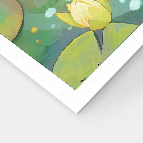 Pintoo H3458 Pond by Limduey - 900 Piece Jigsaw Puzzle