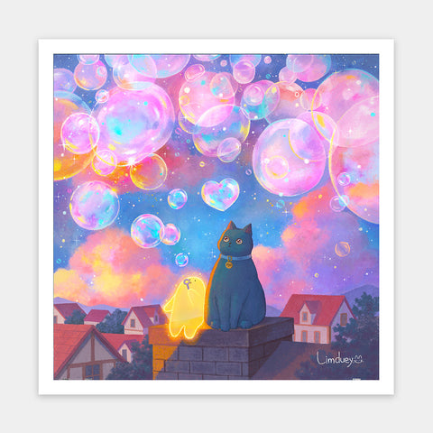 Pintoo H3459 Bubbles of Soap by Limduey - 900 Piece Jigsaw Puzzle