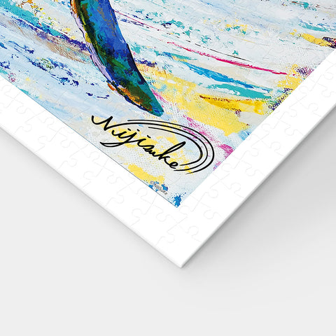 Pintoo H3513 Floating Whale - 1200 Piece Jigsaw Puzzle by NiJiSuKe