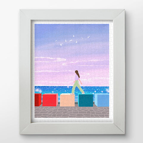 Pintoo H3515 Rainbow Bridge by CHEROK - 500 Piece Jigsaw Puzzle